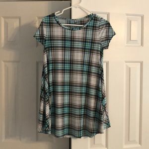 💙💚 Cap Sleeved Tunic Size S 💚💙